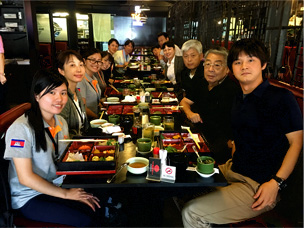 SushiBar にて